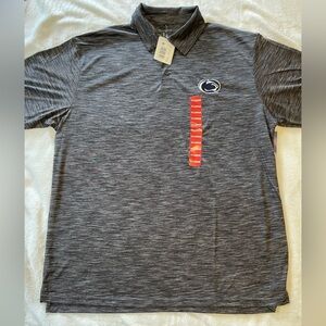 NWT Penn State Polo, Navy Heathered  Men’s XL Champion Brand